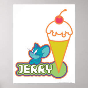Jerry Ice Cream Poster