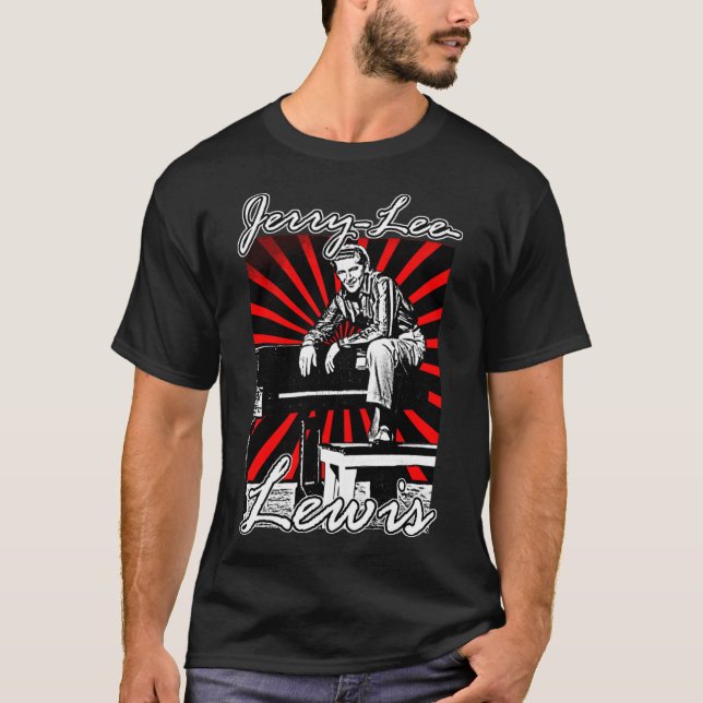 Jerry Lee Lewis T-Shirt (Vorderseite)