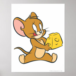 Jerry Likes His Cheese Poster