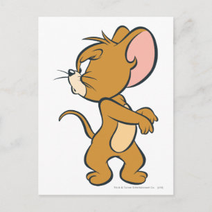 Jerry Looking Back Annoyed Postkarte