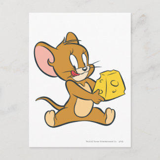 Jerry mag seinen Käse Postkarte