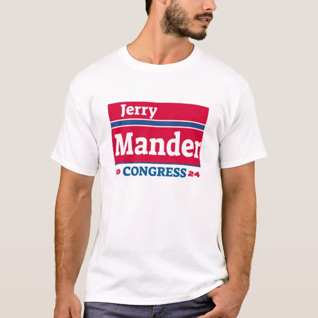 Jerry Mander Campaign T - Shirt (Vorderseite)