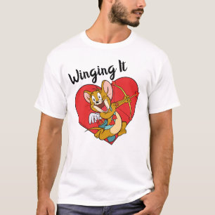 Jerry Mouse verkleidet als Valentine Cupid T-Shirt