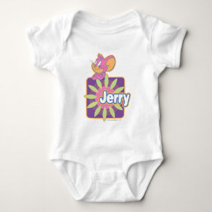 Jerry Neon Mouse Baby Strampler
