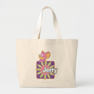 Jerry Neon Mouse Jumbo Stoffbeutel