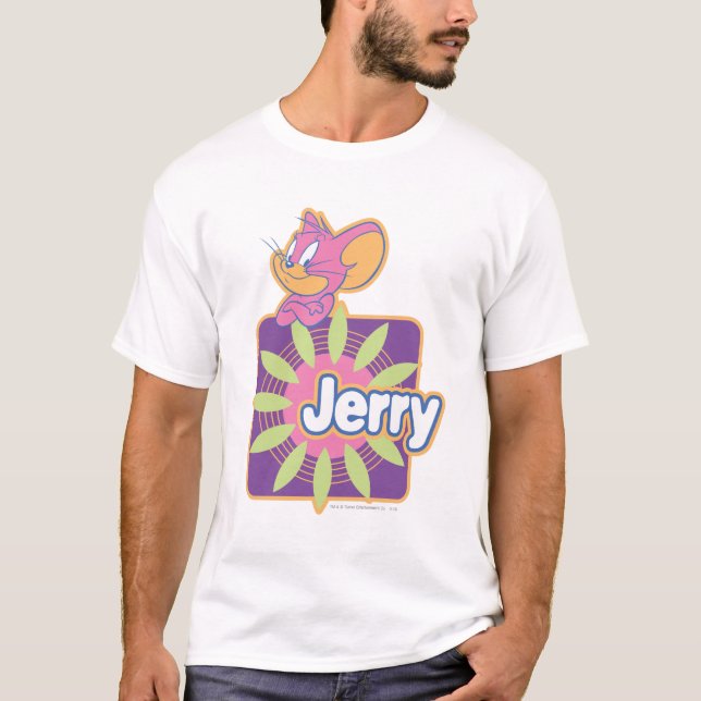 Jerry Neon Mouse T-Shirt (Vorderseite)