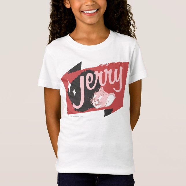 Jerry Red and Black Logo T-Shirt (Vorderseite)