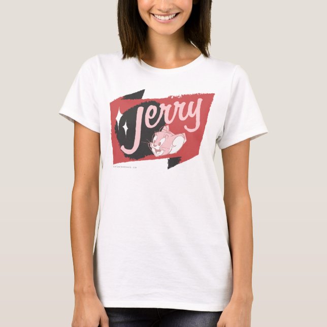 Jerry Red and Black Logo T-Shirt (Vorderseite)