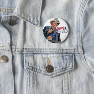 Jerry Reed Pin Button