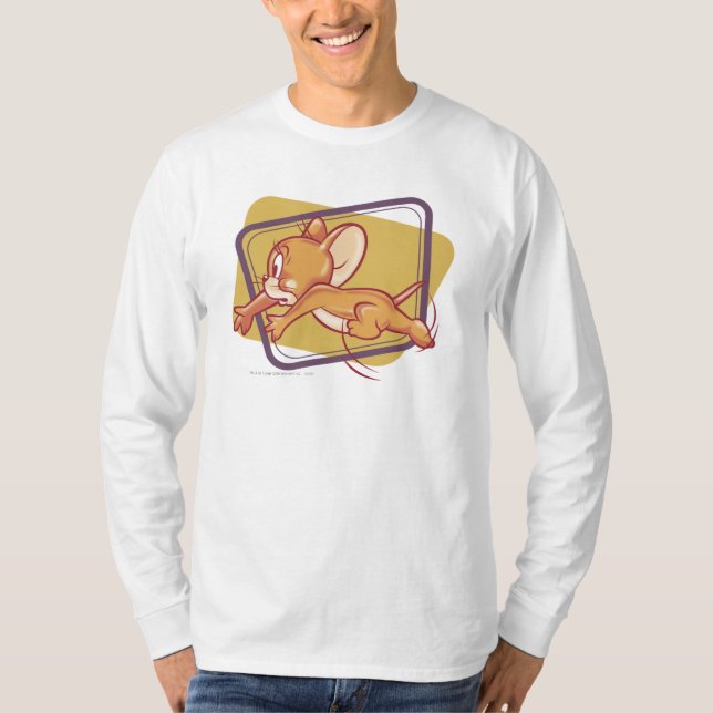 Jerry Running Scared T-Shirt (Vorderseite)