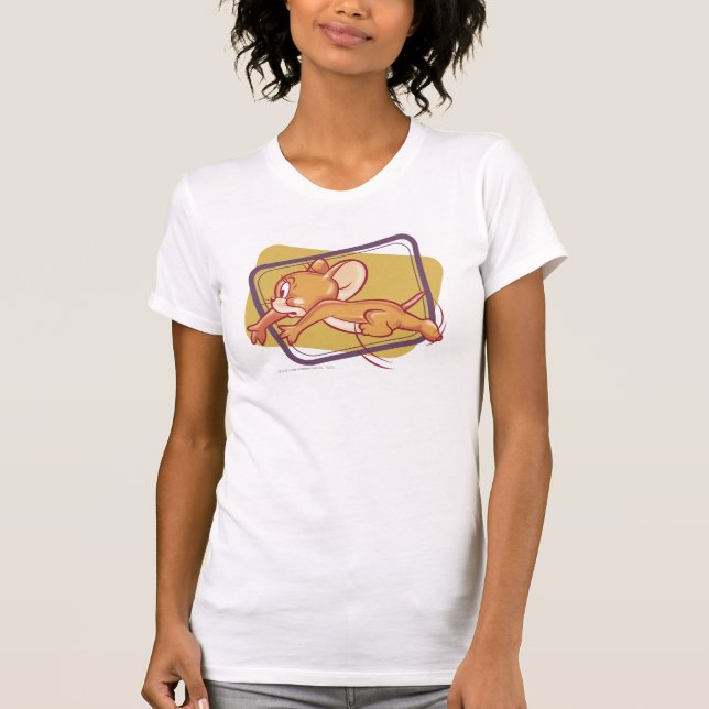 Jerry Running Scared T-Shirt (Vorderseite)