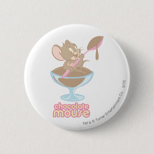 Jerry-Schokoladen-Maus Button