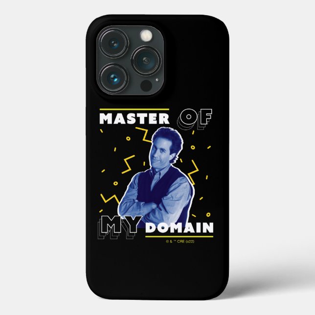 Jerry Seinfeld | Master of My Domain Case-Mate iPhone Hülle (Rückseite)