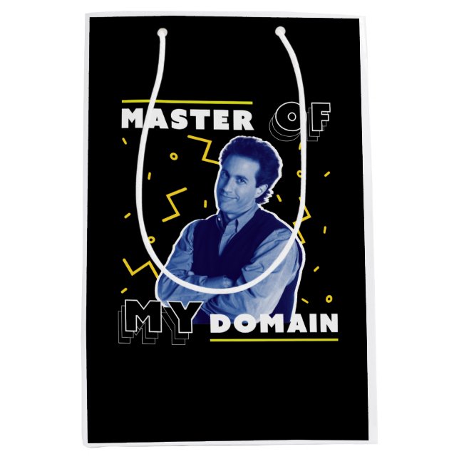 Jerry Seinfeld | Master of My Domain Mittlere Geschenktüte (Vorderseite)