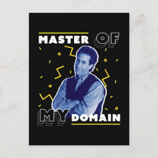 Jerry Seinfeld | Master of My Domain Postkarte