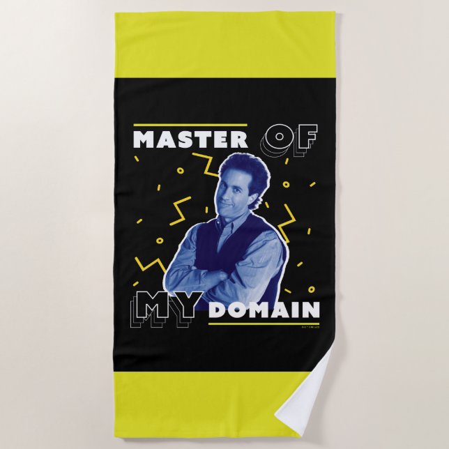 Jerry Seinfeld | Master of My Domain Strandtuch (Vorderseite)