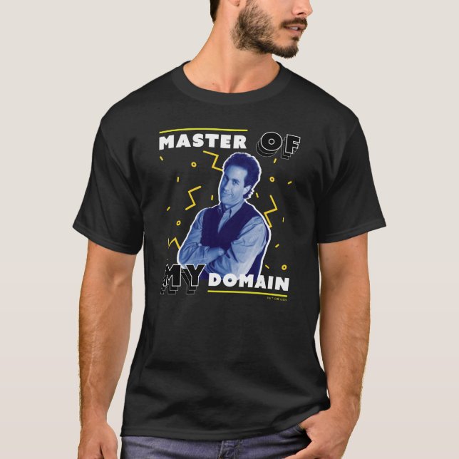 Jerry Seinfeld | Master of My Domain T-Shirt (Vorderseite)
