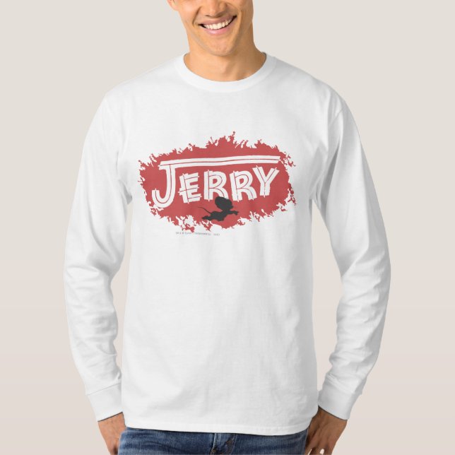 Jerry-Silhouette-Logo T-Shirt (Vorderseite)