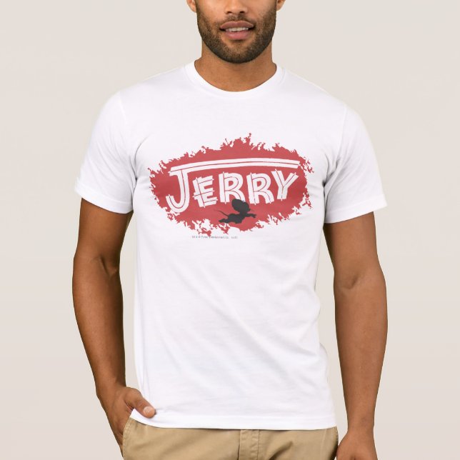 Jerry-Silhouette-Logo T-Shirt (Vorderseite)