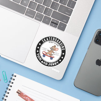 Jerry Skateboarding - Reitbereit Aufkleber