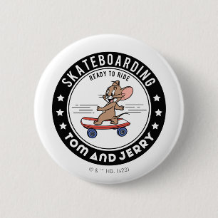 Jerry Skateboarding - Reitbereit Button