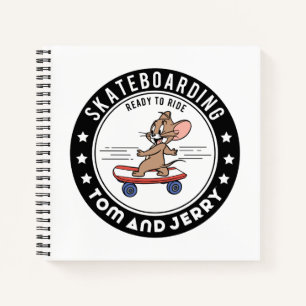 Jerry Skateboarding - Reitbereit Notizbuch