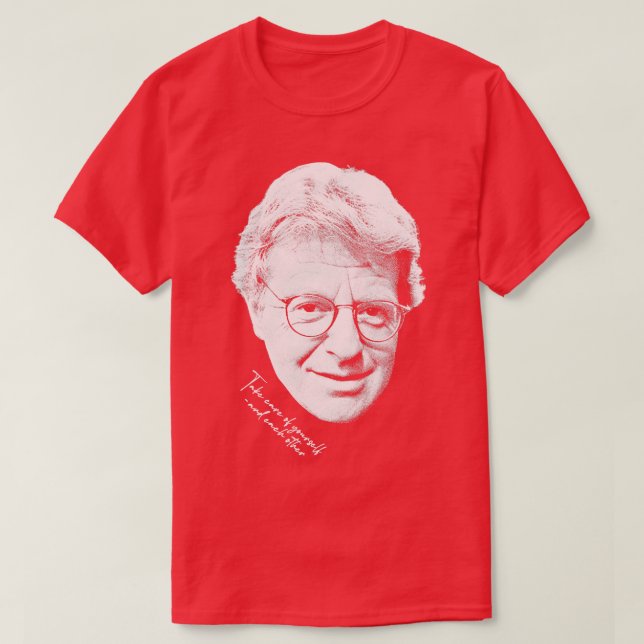 Jerry Springer Retro Fan Design T-Shirt (Design vorne)