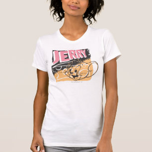 Jerry stellen auf Käse gegenüber T-Shirt