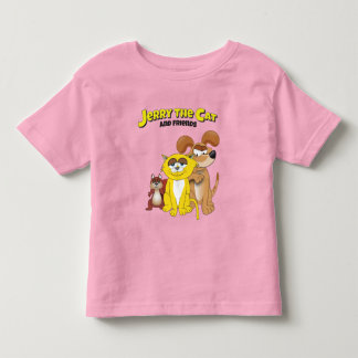 Jerry the Cat and Friends Kleinkind T-shirt