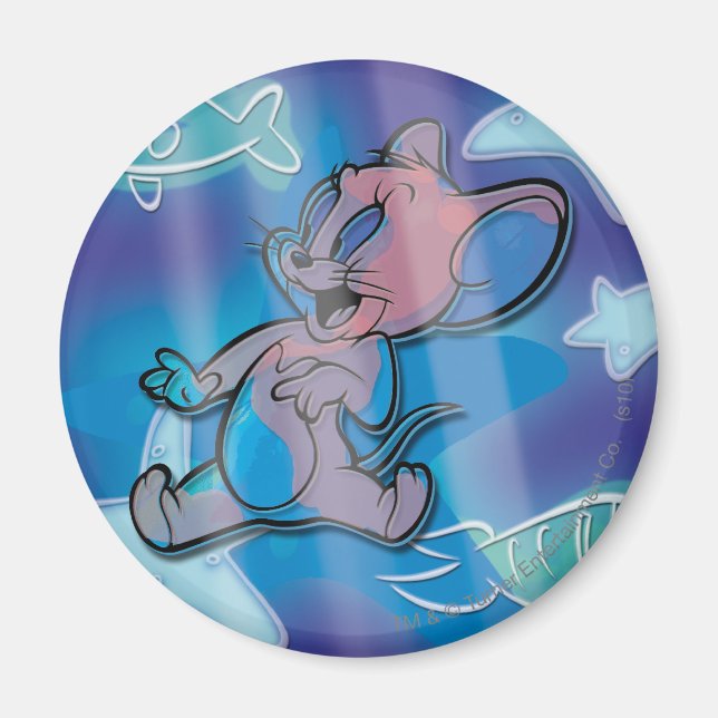 Jerry Trippy Fish Magnet (Vorne)