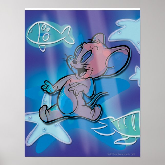 Jerry Trippy Fish Poster (Vorne)