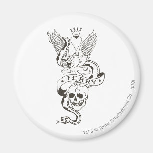 Jerry Twisted Tattoo 1 Magnet