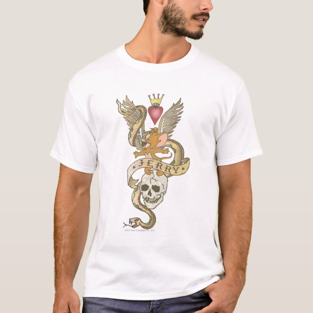 Jerry Twisted Tattoo 2 T-Shirt (Vorderseite)