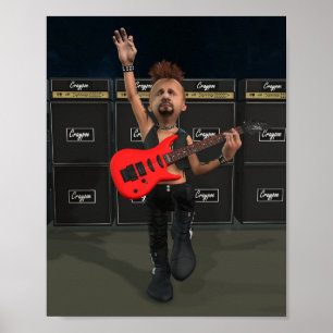 Jerry von den Punksters. Poster