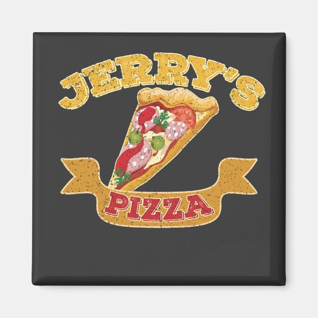 Jerrys Pizza Magnet (Vorne)