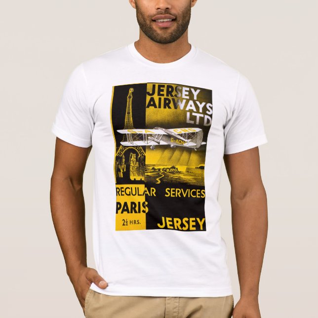 Jersey Airways T-Shirt (Vorderseite)