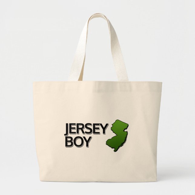 Jersey Boy Jumbo Stoffbeutel (Vorne)