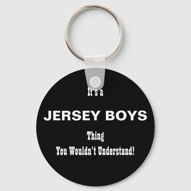 Jersey Boys Schlüsselanhänger (Vorderseite)