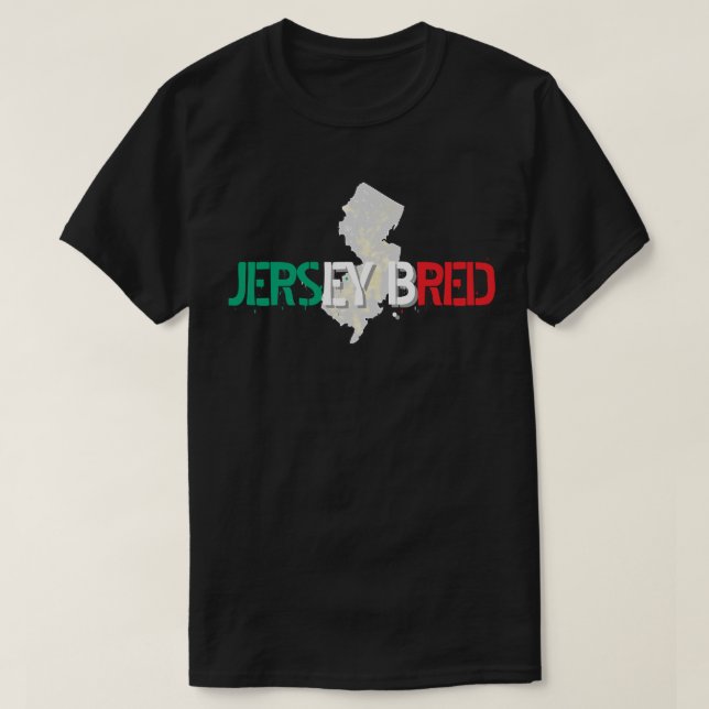 JERSEY BRED (Italiener) T-Shirt (Design vorne)