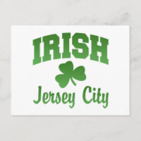 Jersey City Irish Postcard