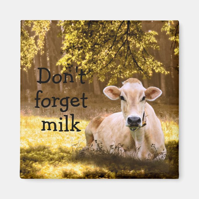 Jersey Cow Magnet (Vorne)