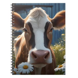 Jersey Cow Notebook Notizblock