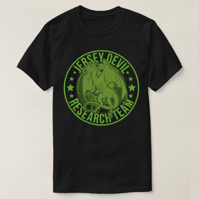 Jersey Devil Hide Seek Research Team Champion Cryp T-Shirt (Design vorne)