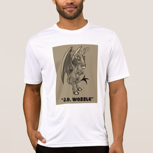 Jersey Devil "J.D. Wozzle" Cryptid T - Shirt (Vorderseite)