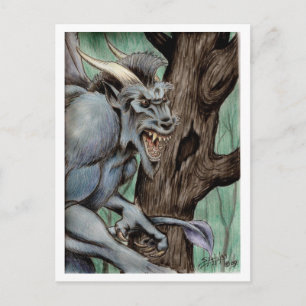 Jersey Devil Postcard Postkarte