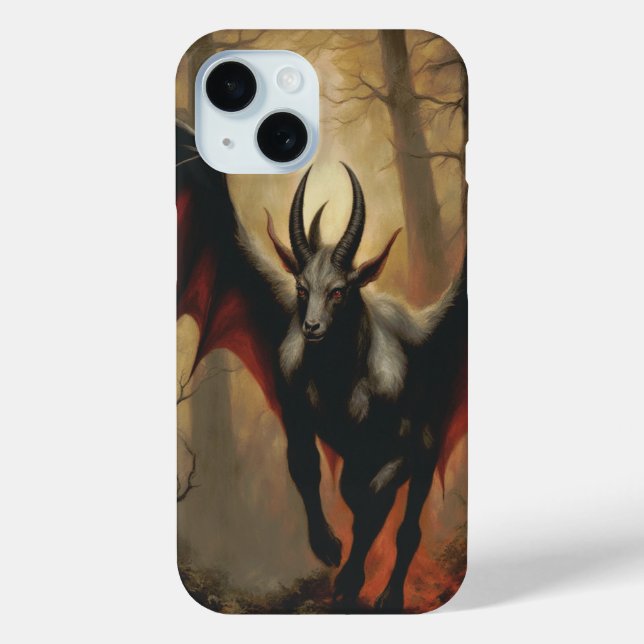Jersey Devil Renaissance iPhone Case (Rückseite)