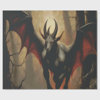 Jersey Devil Wrapping Paper Geschenkpapier