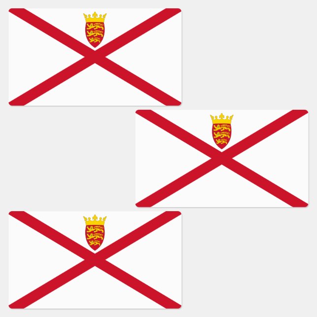 Jersey Flag Etiketten (Gruppe)