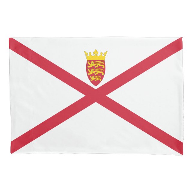Jersey Flag Kissenbezug (Vorderseite)