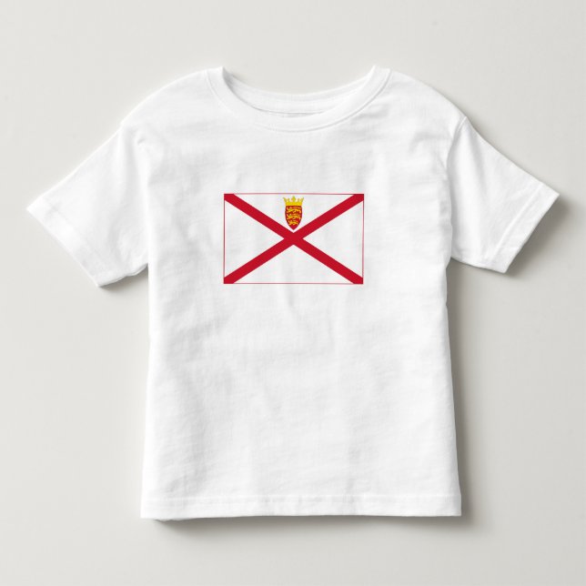 Jersey Flag Kleinkind T-shirt (Vorderseite)
